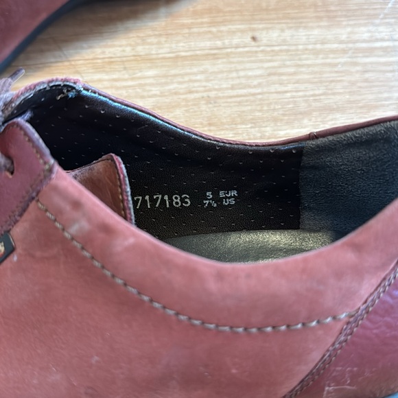 Mephisto Mobils red shoes - Picture 2 of 2